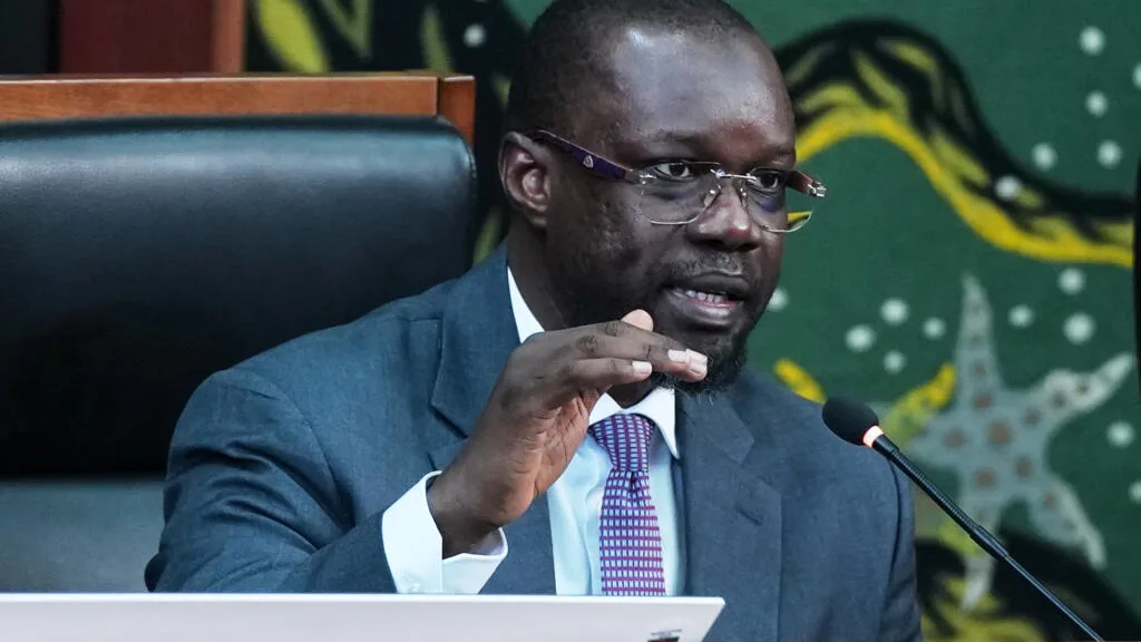 Ousmane Sonko, nouveau président de l'Assemblée nationale du Sénégal