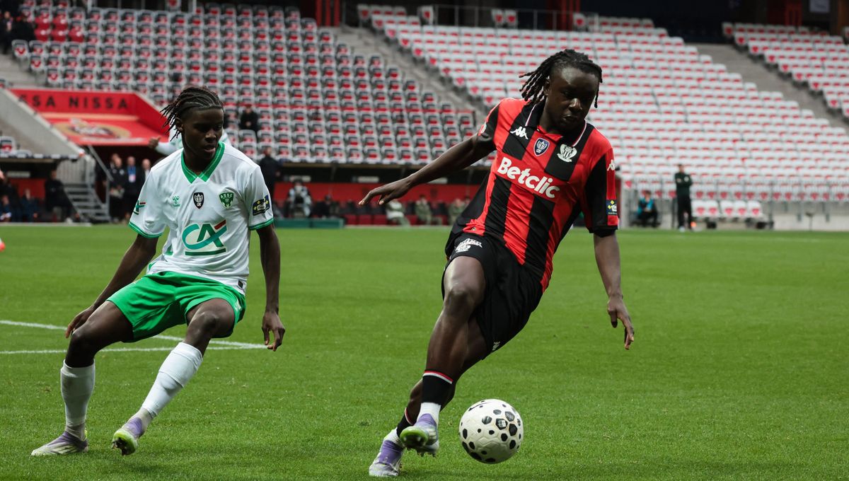 Affluence dans les gradins de l'Allianz Riviera lors d'un match précédent à Nice