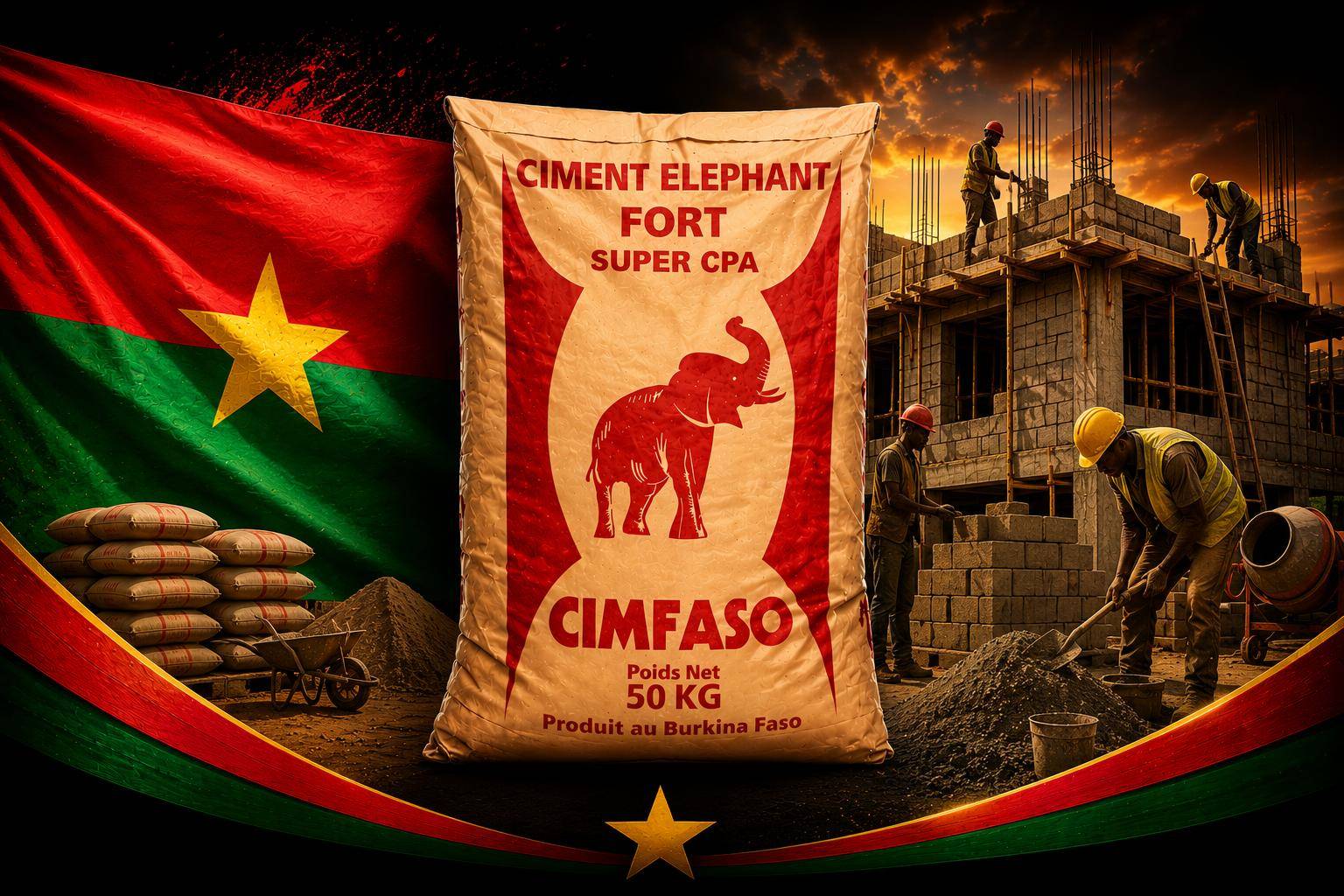 Burkina Faso : la flambée du ciment met en lumière les lacunes de Faso Mêbo