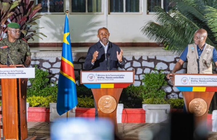 Riposte contre Ebola en RDC : le gouvernement prône une évaluation factuelle des efforts