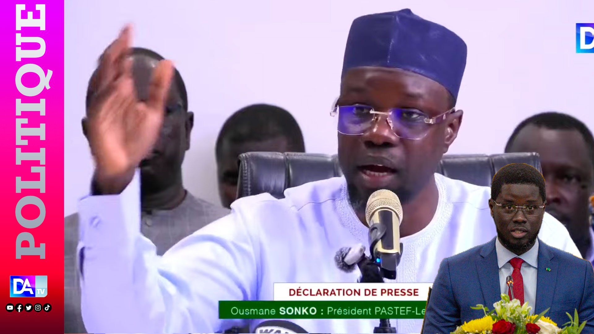 Ousmane Sonko dénonce l&rsquo;exclusion du gouvernement sénégalais : une cohabitation impossible avec PASTEF