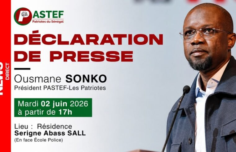 Ousmane sonko s&rsquo;exprime après la formation du nouveau gouvernement sénégalais