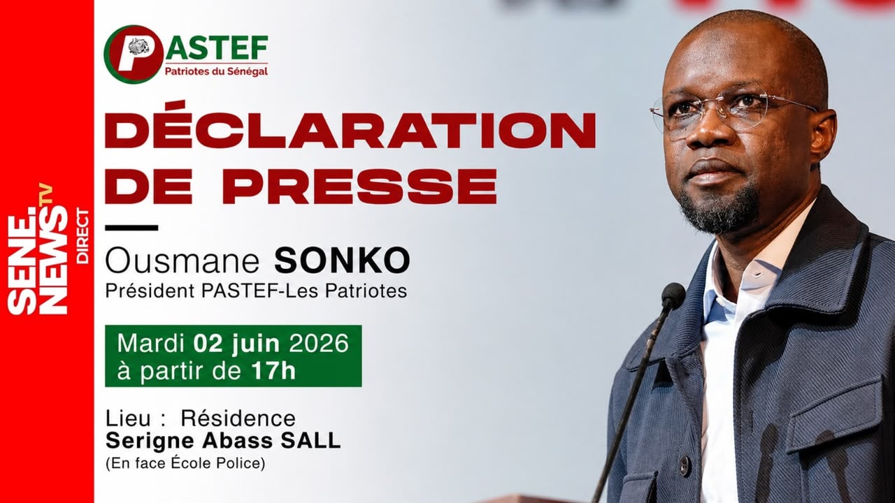 Ousmane sonko s&rsquo;exprime après la formation du nouveau gouvernement sénégalais