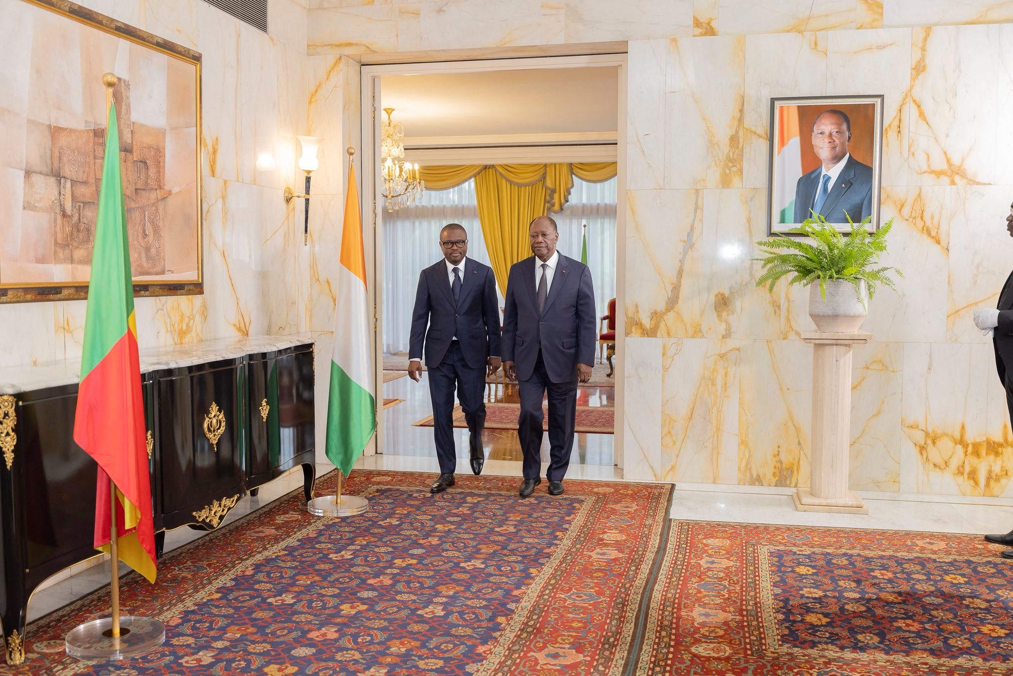 Romuald Wadagni achève sa tournée diplomatique par la Côte d&rsquo;Ivoire
