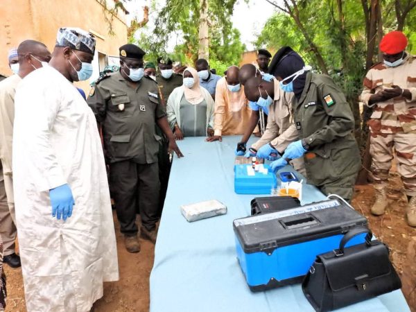 Niger : incinération record de 319 kg de cocaïne à Niamey