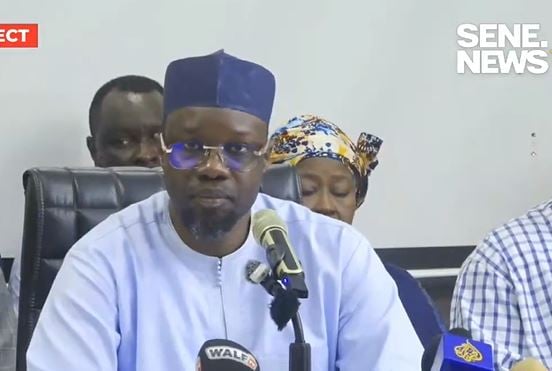 Ousmane sonko prône le dialogue pour éviter une crise politique au Sénégal
