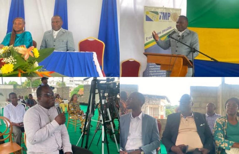 Bilan de la tournée nationale du 7mp et du mon 100% : un appel à l&rsquo;unité politique au Gabon