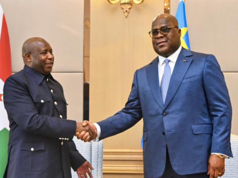 Tshisekedi invite Ndayishimiye à une réunion de l&rsquo;ONU sur les ressources naturelles et la paix