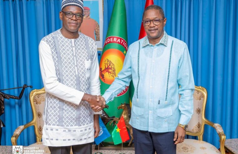 Burkina Faso : le chef de l&rsquo;ONUDC s&rsquo;entretient avec Karamoko Jean Marie Traoré