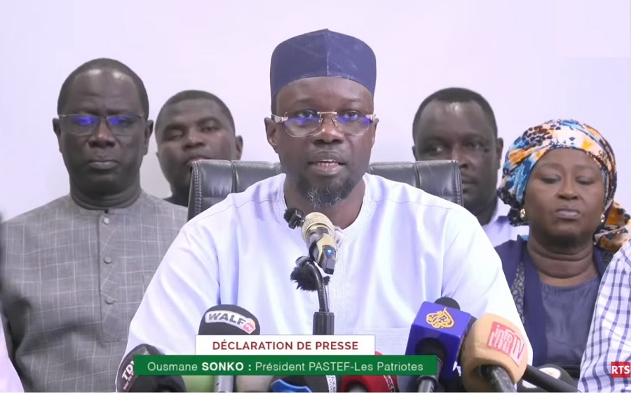 Ousmane Sonko : une déclaration de presse qui marque un tournant politique