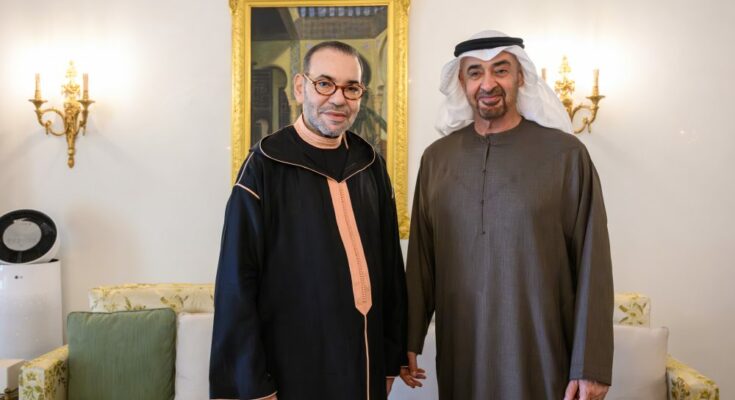 Rencontre royale à Rabat entre le roi mohammed vi et le président émirati