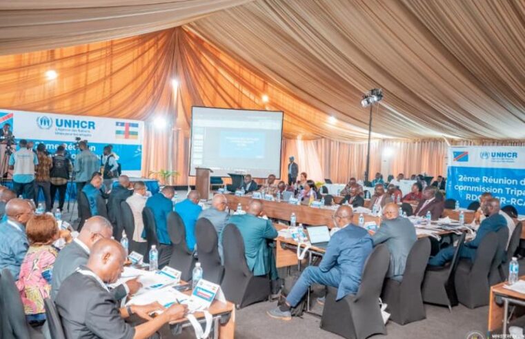 Réunion tripartite à Kinshasa pour accélérer le retour des réfugiés centrafricains