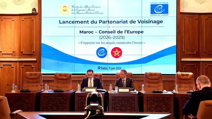 Lancement à Rabat du nouveau partenariat de voisinage Maroc-Conseil de l&rsquo;Europe