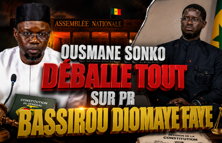 Ousmane Sonko accuse le président Diomaye de tripatouillage constitutionnel