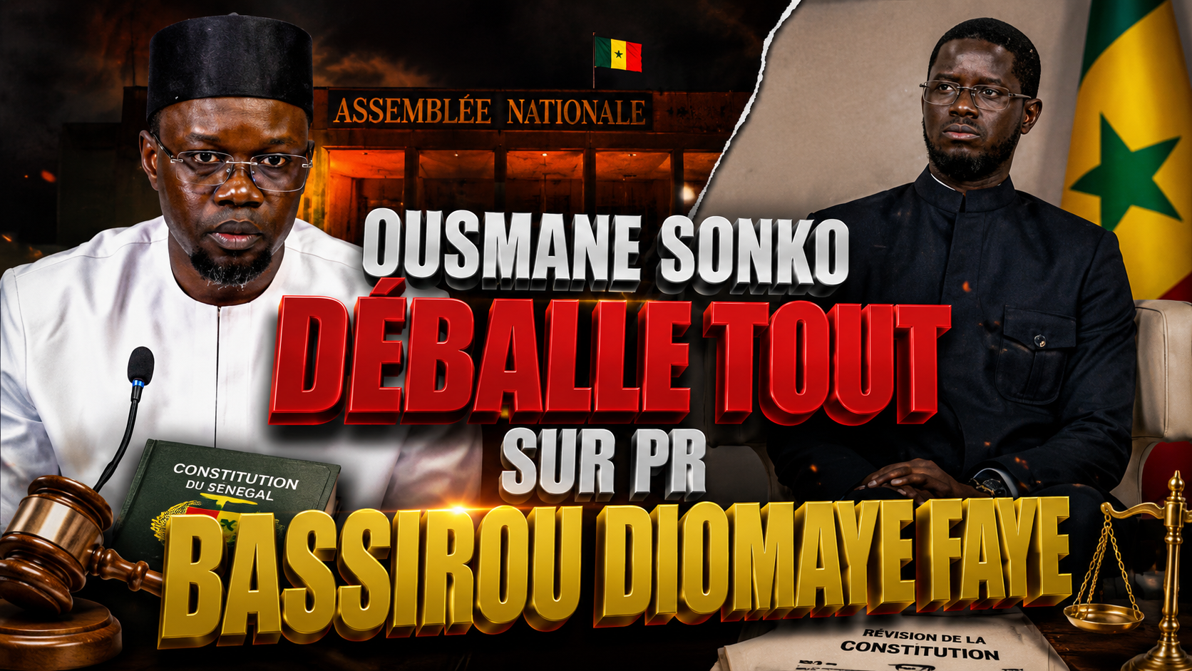 Ousmane Sonko accuse le président Diomaye de tripatouillage constitutionnel