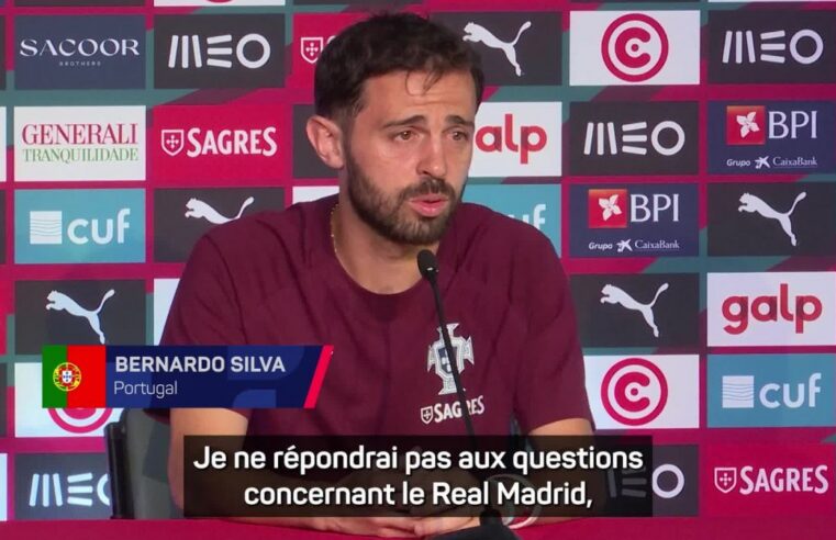 Bernardo Silva savoure son transfert au Real Madrid avant le choc Portugal-Croatie
