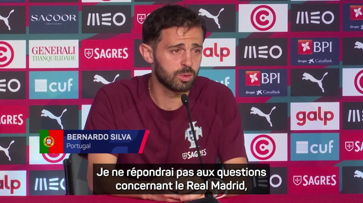 Bernardo Silva savoure son transfert au Real Madrid avant le choc Portugal-Croatie