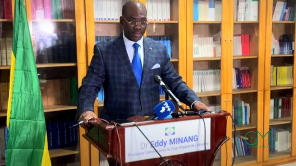 Gabon : le procureur général Eddy Minang suspendu 3 mois pour soupçons d&rsquo;entrave à la justice
