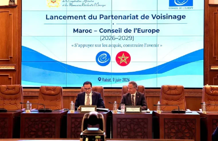 Rabat hôte du lancement de la cinquième phase du partenariat de voisinage Maroc-Conseil de l&rsquo;Europe