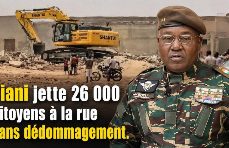 Niamey : l’expulsion de 26 000 personnes sans solution expose le Niger à une crise humanitaire