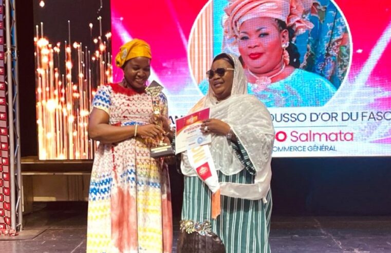 Mousso d&rsquo;Or 2026 : Salmata Sawadogo, lauréate du trophée suprême au Burkina Faso