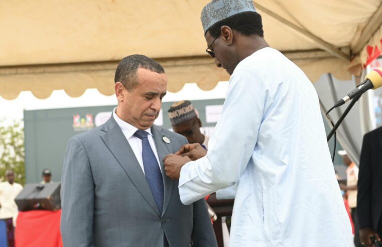 Premiere pierre centrale électrique N&rsquo;Djamena projet sonelgaz Tchad