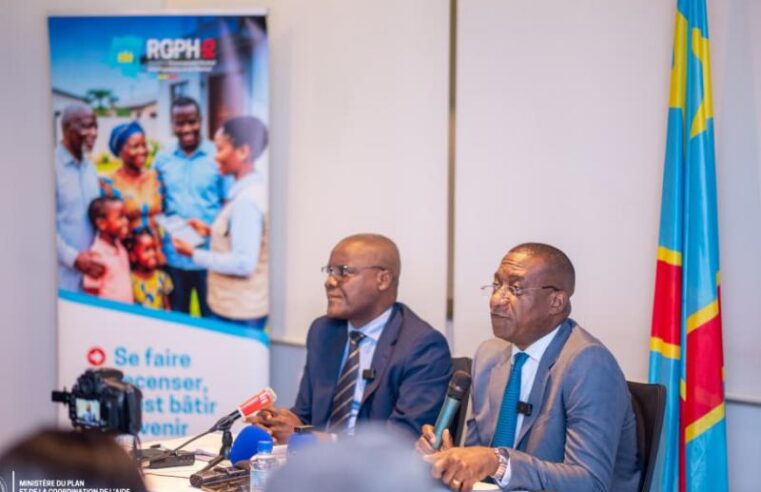 Recensement général de la population en rdc : le gouvernement recrute des agents pour la cartographie censitaire