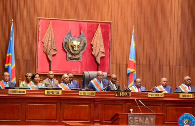 Rdc : le sénat se penche sur la loi référendaire en seconde lecture