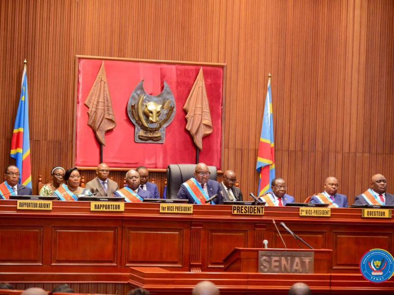 Rdc : le sénat se penche sur la loi référendaire en seconde lecture