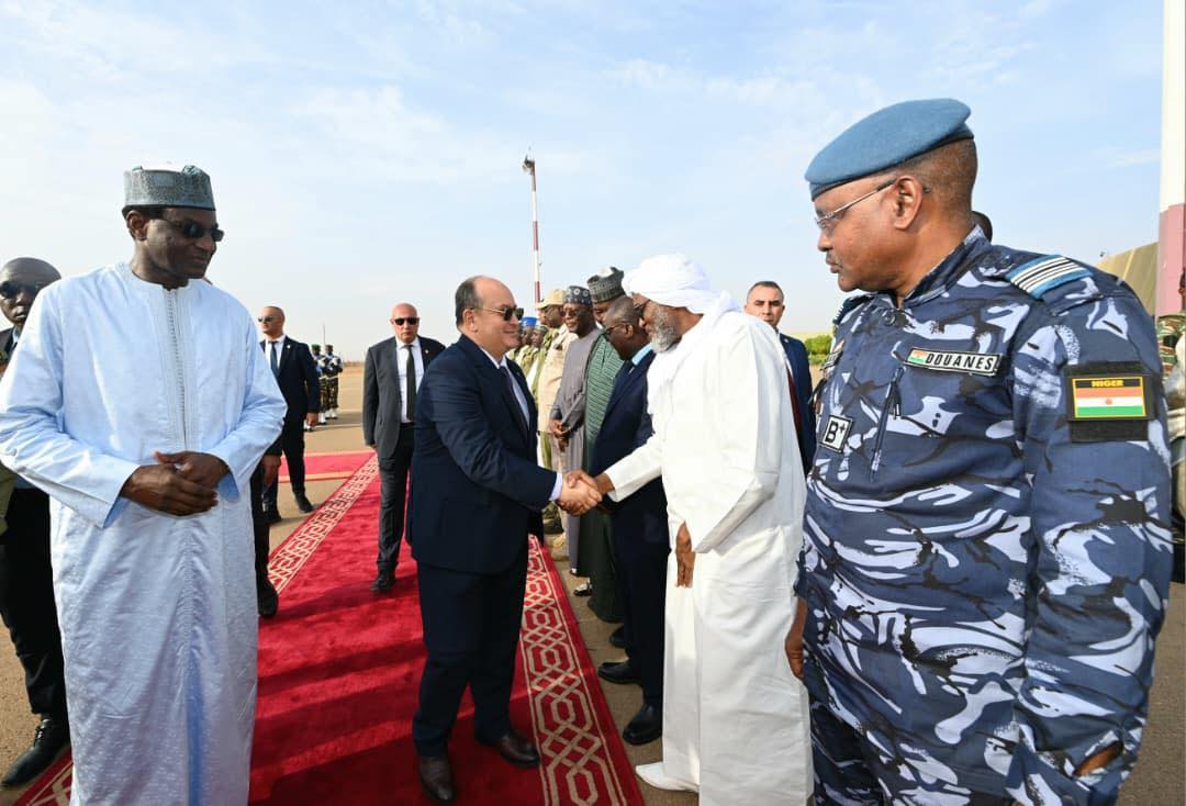 Inauguration de la centrale `solidarité` à Niamey par le Premier ministre algérien