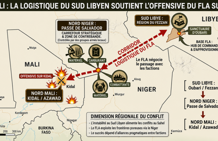 Le Sud libyen, pivot logistique de l&rsquo;offensive rebelle sur Kidal