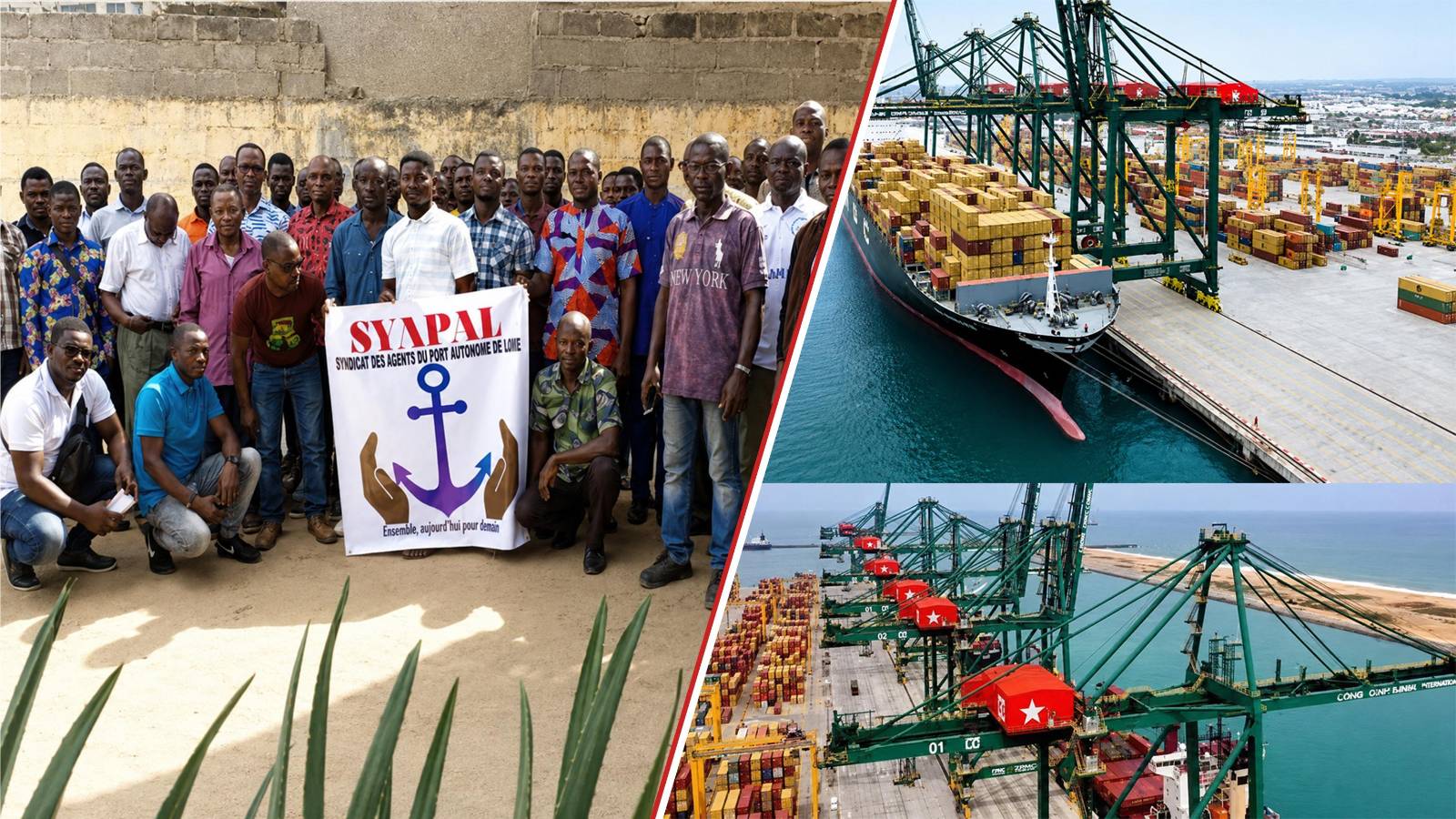 Port de Lomé : un préavis de grève menace l&rsquo;activité régionale