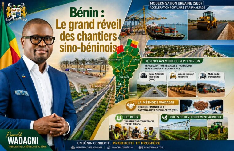 Romuald Wadagni relance les chantiers d&rsquo;infrastructures avec la Chine