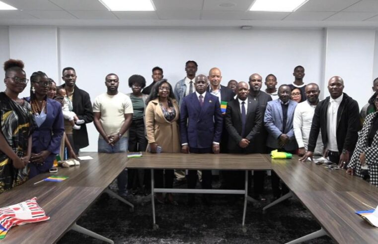 Hermann Immongault échange avec la diaspora gabonaise à Antananarivo