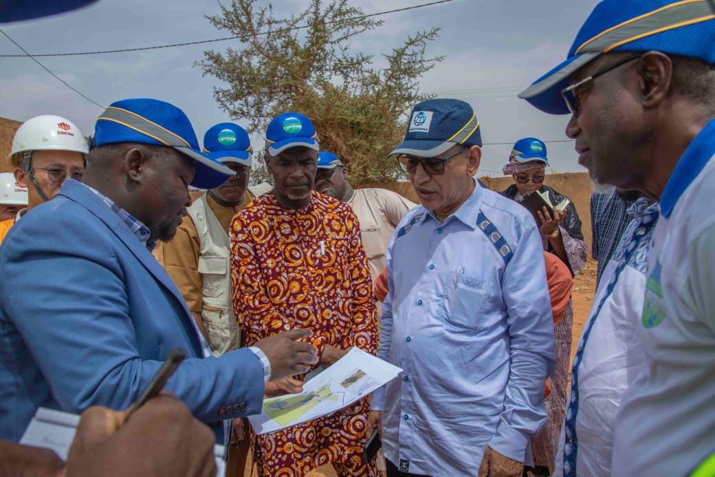 Troisième usine d&rsquo;eau potable : une mission du PISEN et de la Banque mondiale inspecte les avancées à Niamey