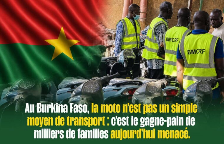Burkina Faso : le commerce des deux-roues sous pression, une économie en souffrance