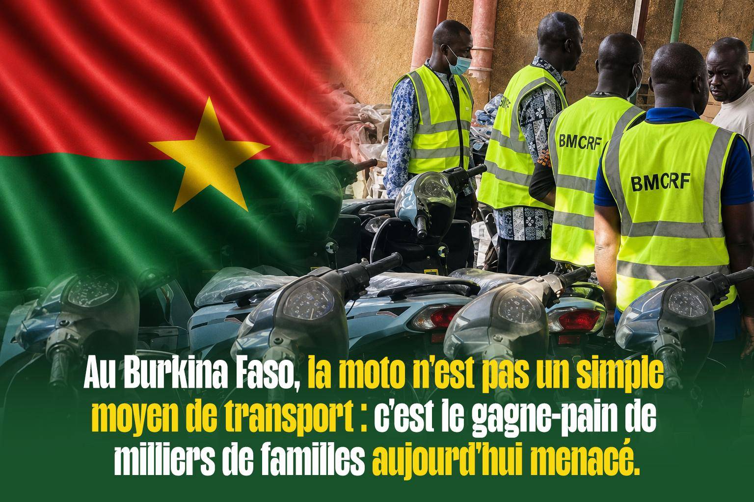 Burkina Faso : le commerce des deux-roues sous pression, une économie en souffrance