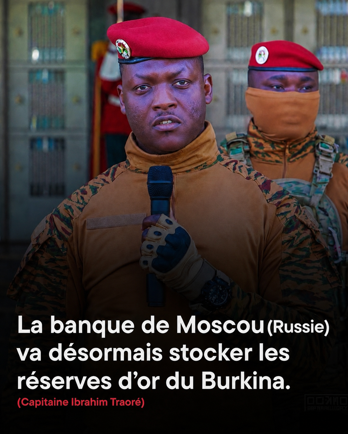 Burkina Faso : l&rsquo;or sous influence russe interroge la souveraineté