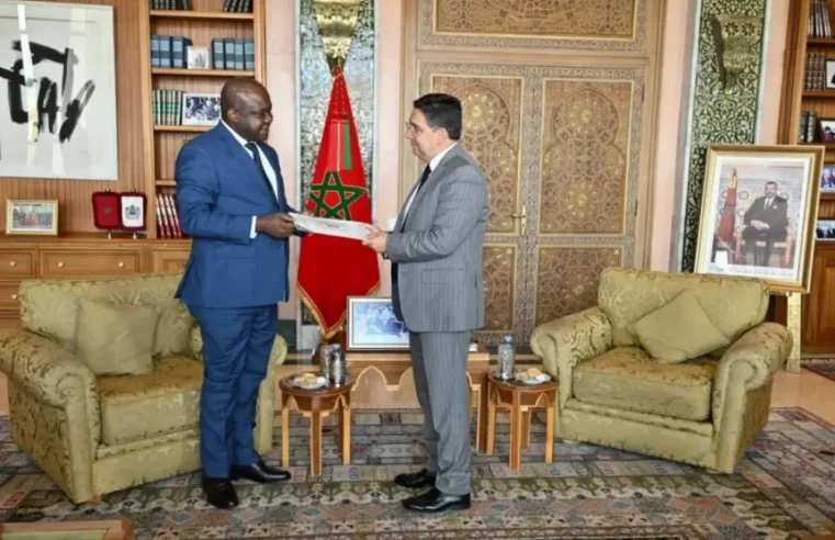 Rabat : bourita reçoit un émissaire de la rdc porteur d&rsquo;un message pour le roi