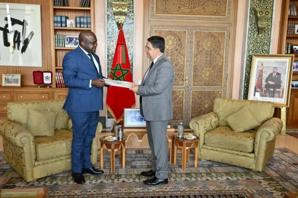 Rabat : bourita reçoit un émissaire de la rdc porteur d&rsquo;un message pour le roi