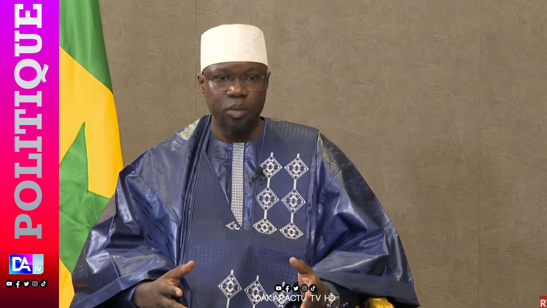 Ousmane Sonko face à la presse sénégalaise après la formation du gouvernement
