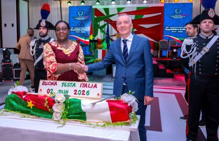 80 ans de la République italienne : le Burkina Faso et l’Italie scellent leur alliance à Ouagadougou