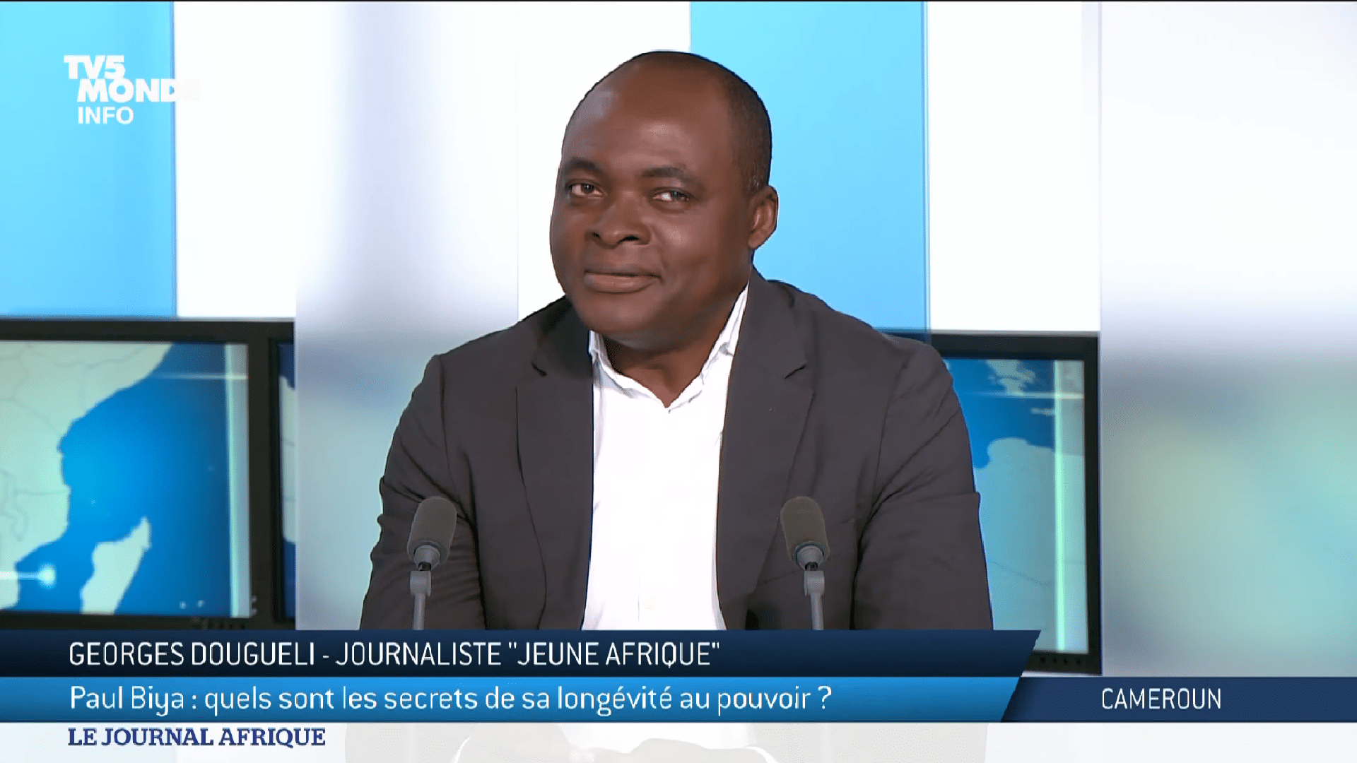 Georges Dougueli réplique à Owona Nguini sur la spéculation autour de Paul Biya