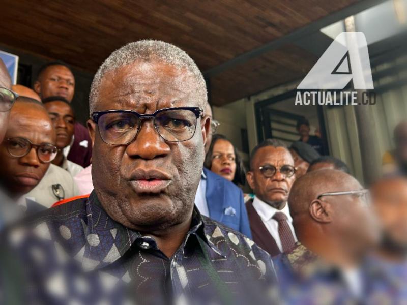 Denis Mukwege applaudit le recours à la CIJ contre Kigali et presse la CPI d&rsquo;agir