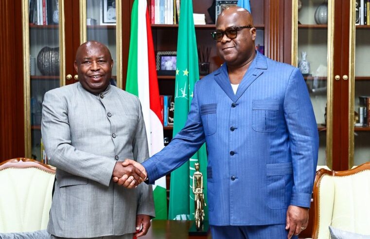 Tshisekedi et Ndayishimiye renforcent la coopération sécuritaire et sanitaire à Kinshasa