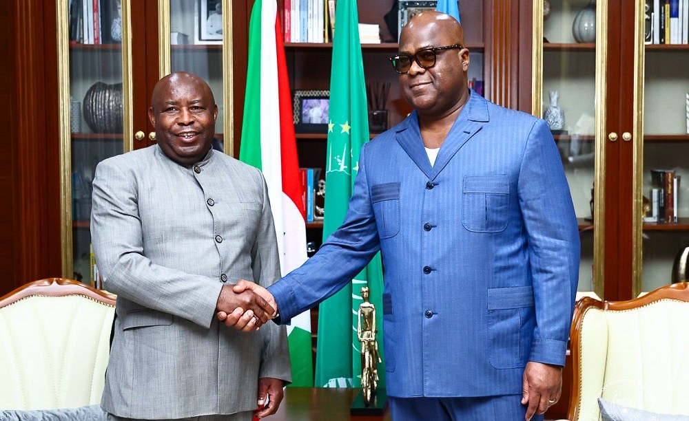 Tshisekedi et Ndayishimiye renforcent la coopération sécuritaire et sanitaire à Kinshasa