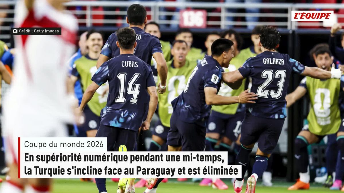 La Turquie ne renverse pas la tendance face au Paraguay et quitte le Mondial 2026