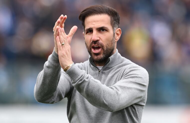 Cesc Fabregas de retour à l&rsquo;Emirates stadium avec Como lors d&rsquo;un match amical