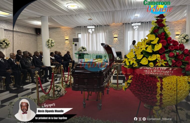 Hommage au premier président de la Cour suprême : les adieux à Alexis Dipanda Mouelle