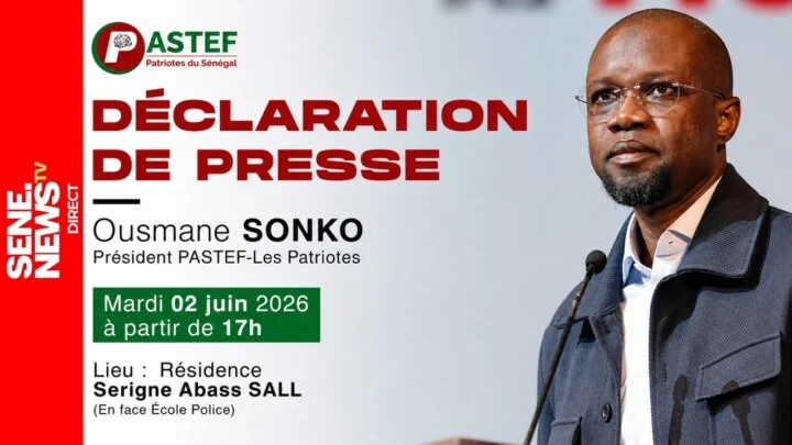 ousmane sonko s'exprime après la formation du nouveau gouvernement sénégalais